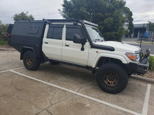 Canopy for Toyota Landcruiser 79 Series Dual Cab with 300mm extended Chassis