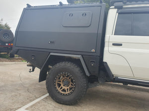 Canopy for Toyota Landcruiser 79 Series Dual Cab with 300mm extended Chassis