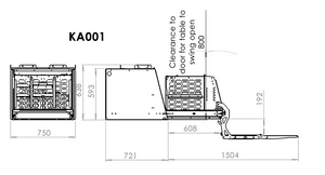 Canopy Slide out Kitchen Pantry