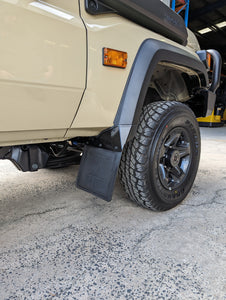 Extended front mudflap kit for Toyota 79/76 series