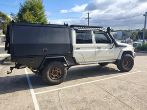 Canopy for Toyota Landcruiser 79 Series Dual Cab with 300mm extended Chassis