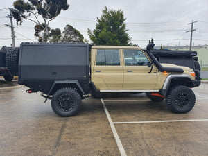 Canopy for Toyota Landcruiser 79 Series Dual Cab with 300mm extended Chassis