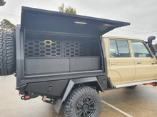 Load image into Gallery viewer, Canopy for Toyota Landcruiser 79 Series Dual Cab with 300mm extended Chassis