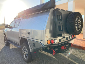 Rear Winch Cradle, suits Toyota Hilux 2015+