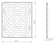 Load image into Gallery viewer, Canopy Internal Divider Panel - Rectangle