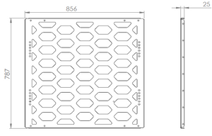 Canopy Internal Divider Panel - Rectangle