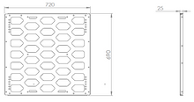 Load image into Gallery viewer, Canopy Internal Divider Panel - Rectangle