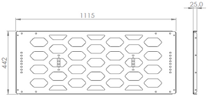 Canopy Internal Divider Panel - Rectangle