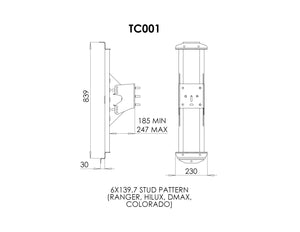 External Tyre Carrier