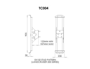 External Tyre Carrier