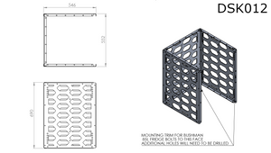 Upright Fridge Mounting Frame